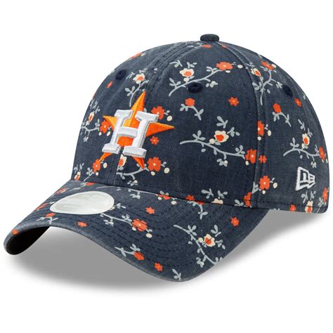 astros floral baseball cap